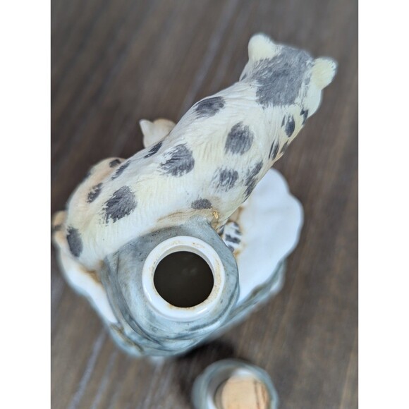 VTG Ski Country 1979 Golden Colorado Snow Leopard Empty Mini Decanter - Picture 8 of 9